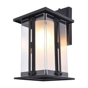Lutec Craftsman Style Outdoor LED Wall Lantern ISC